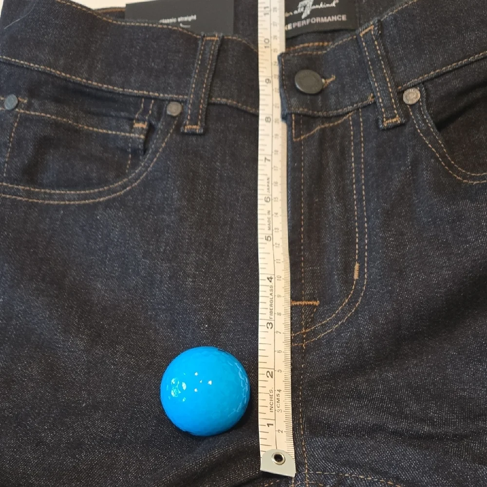 7 For All Mankind Men's THE STRAIGHT Luxe Super Rinse Blue Jeans Sz 28 NWT